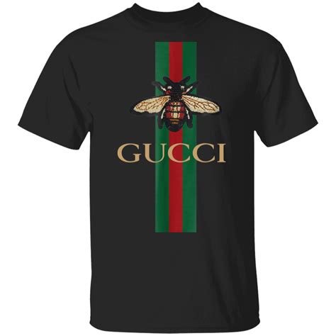 gucci bee dress shirt|gucci t shirt men small.